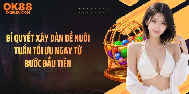 Bí quyết xây dàn đề nuôi tuần tối ưu ngay từ bước đầu tiên