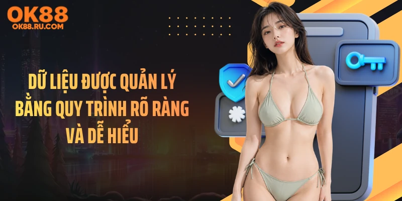 Dữ liệu được quản lý bằng quy trình rõ ràng và dễ hiểu