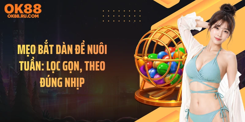 Mẹo Bắt Dàn Đề Nuôi Tuần: Lọc Gọn, Theo Đúng Nhịp